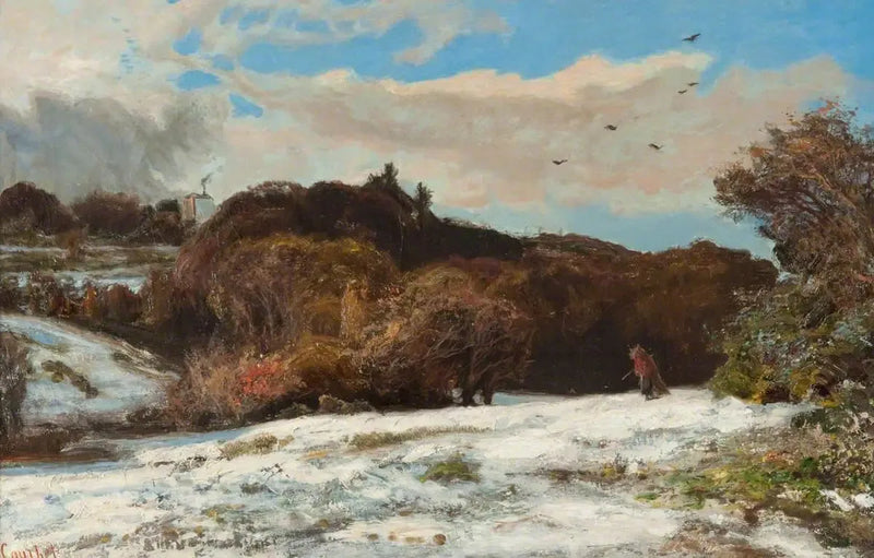 Ornans'ta Kış - Gustave Courbet
