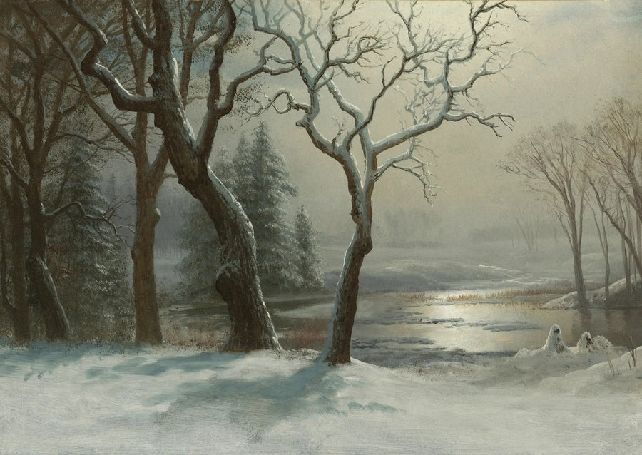 Yosemite Kış - Albert Bierstadt