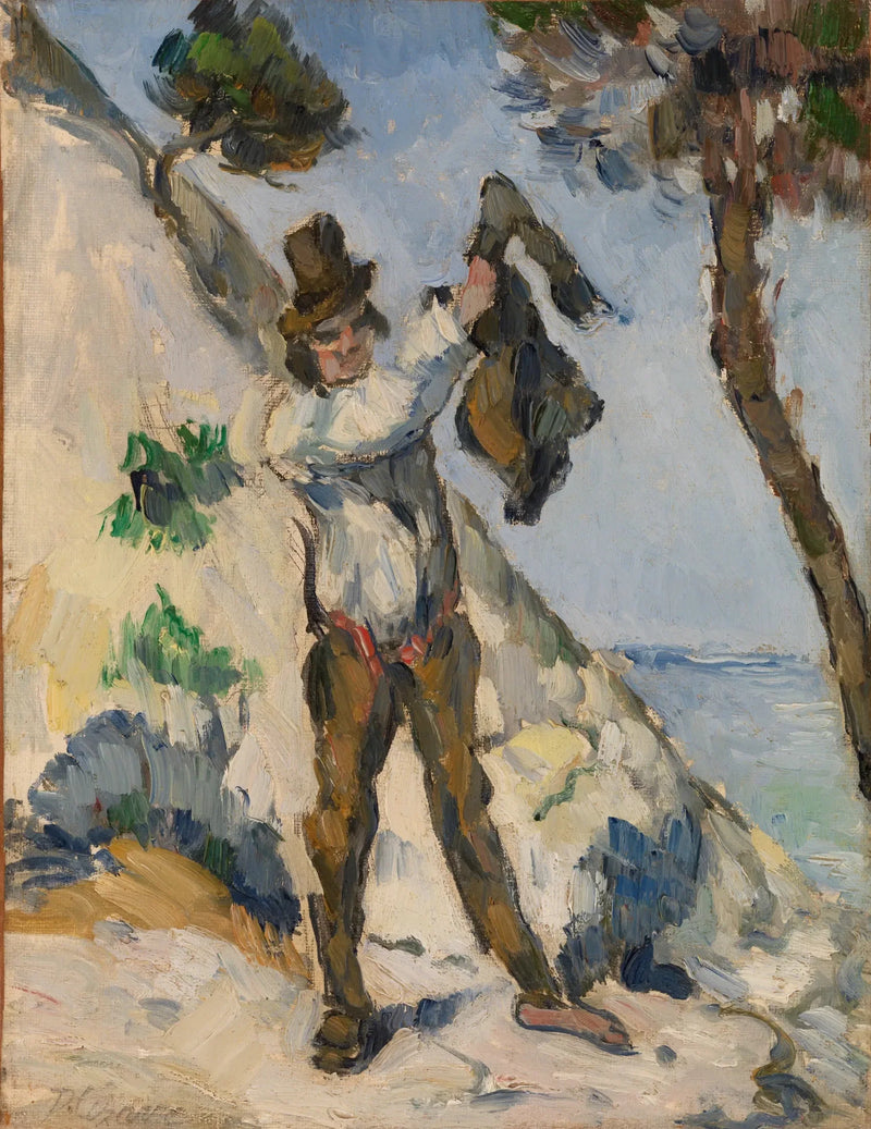 Ceketli Adam - Paul Cézanne