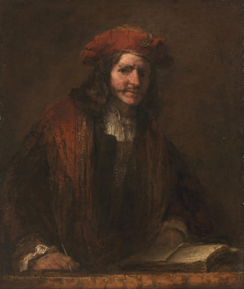 Kırmızı Şapkalı Adam - Rembrandt