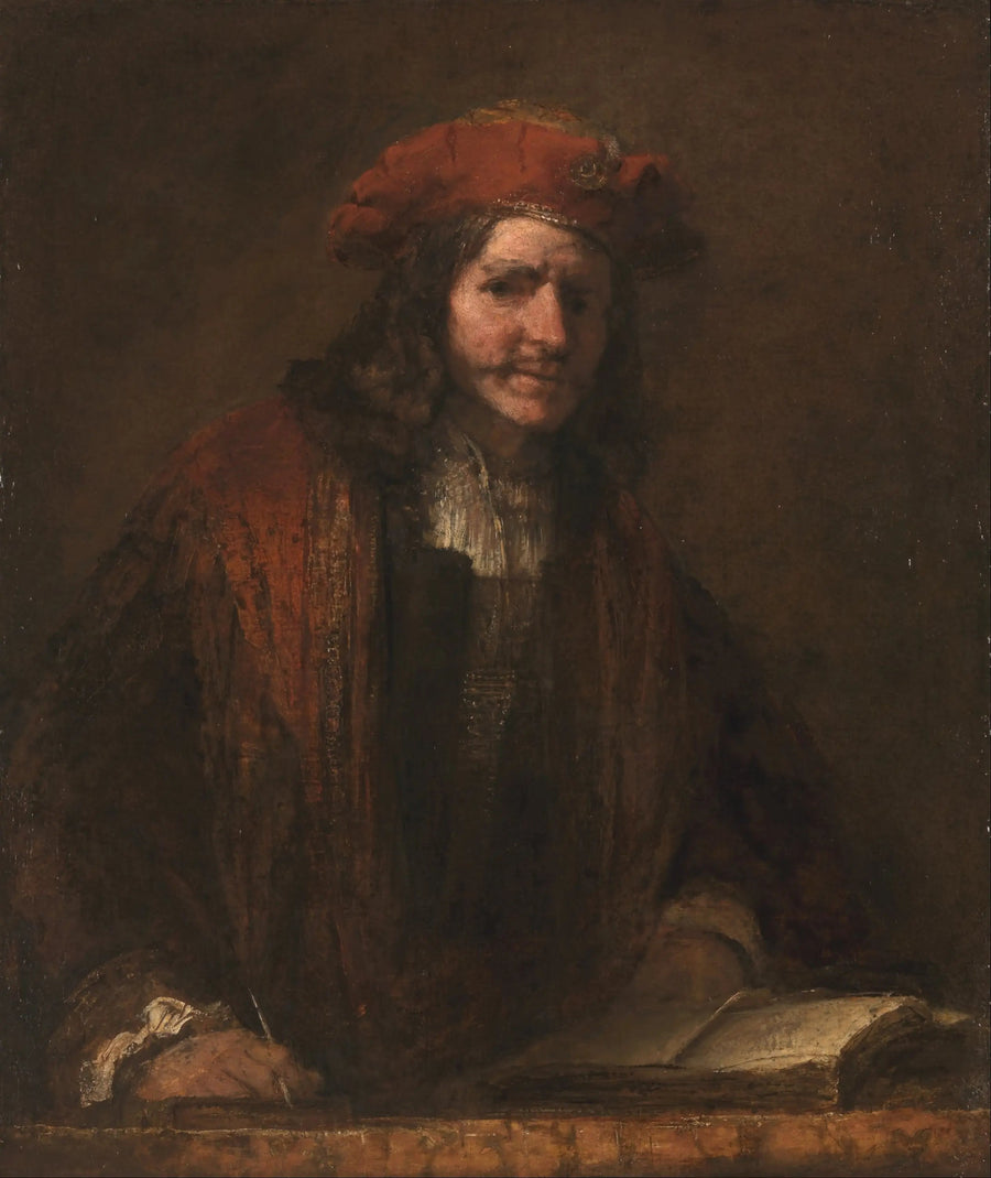 Kırmızı Şapkalı Adam - Rembrandt