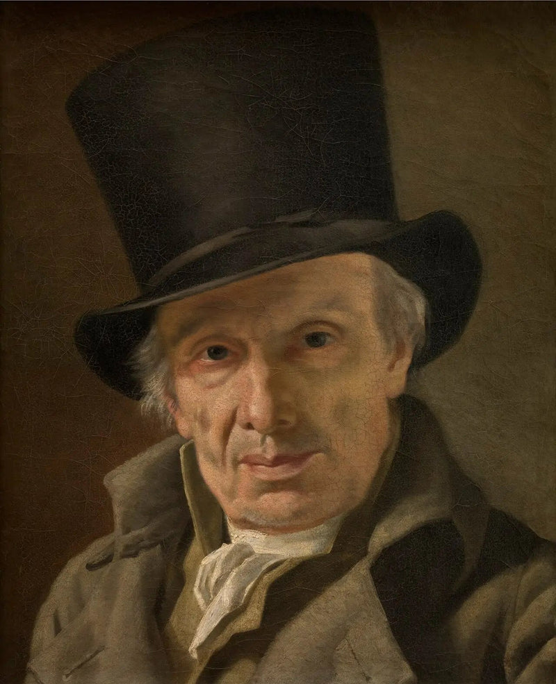 Şapkalı Adam - Jacques-Louis David