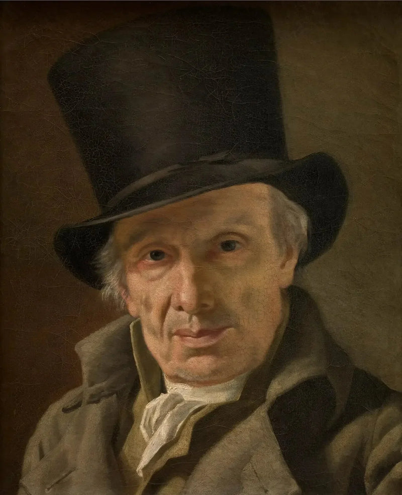 Şapkalı Adam - Jacques-Louis David