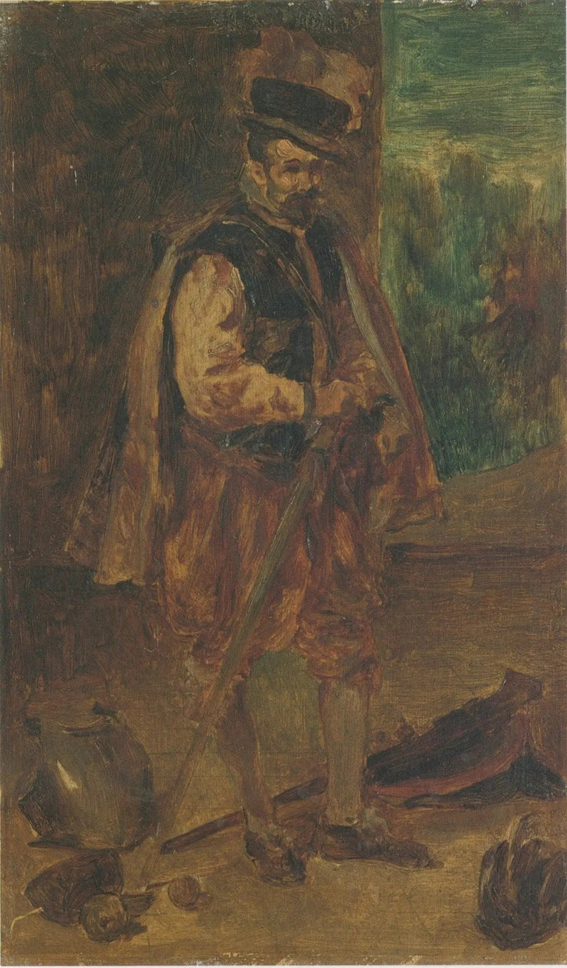 Bastonlu Adam - Édouard Manet