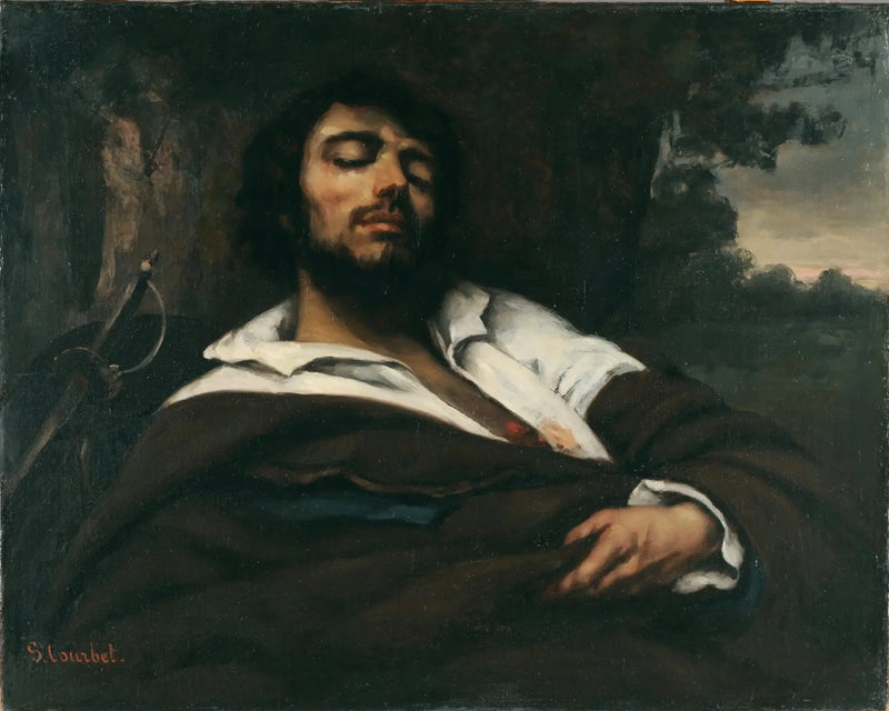 Yaralanmış Adam - Gustave Courbet