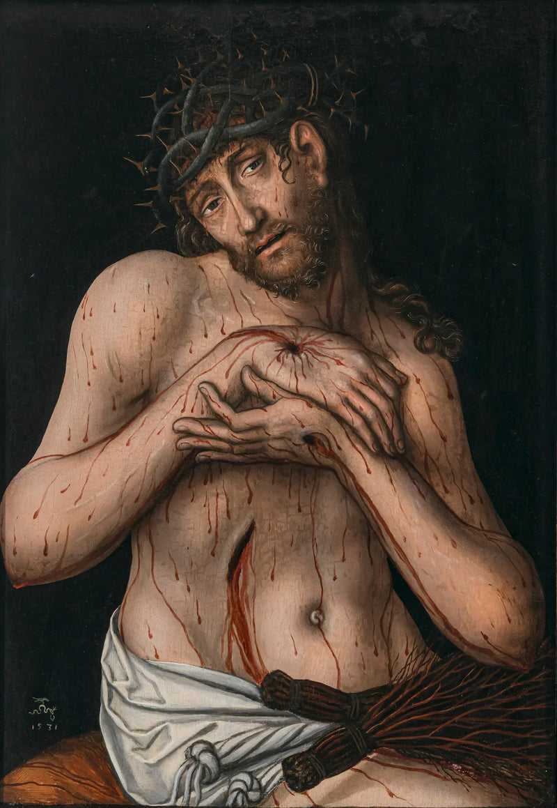 acıların adamı - Lucas Cranach the Elder