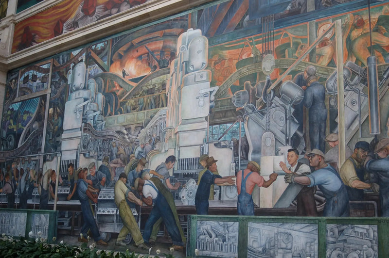 İnsan ve Makine - Diego Rivera