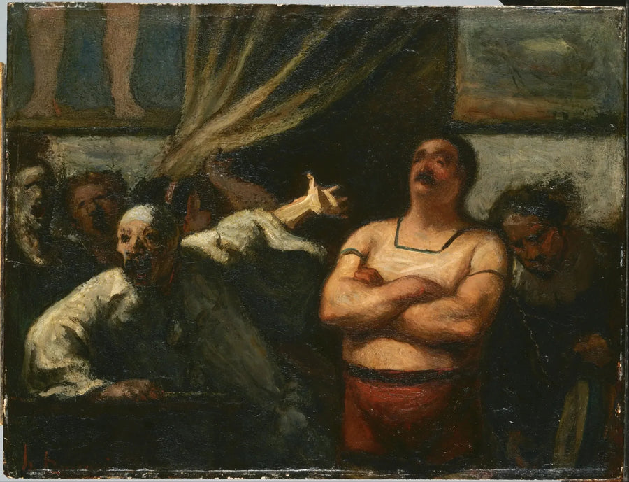 Güçlü Adam - Honoré Daumier
