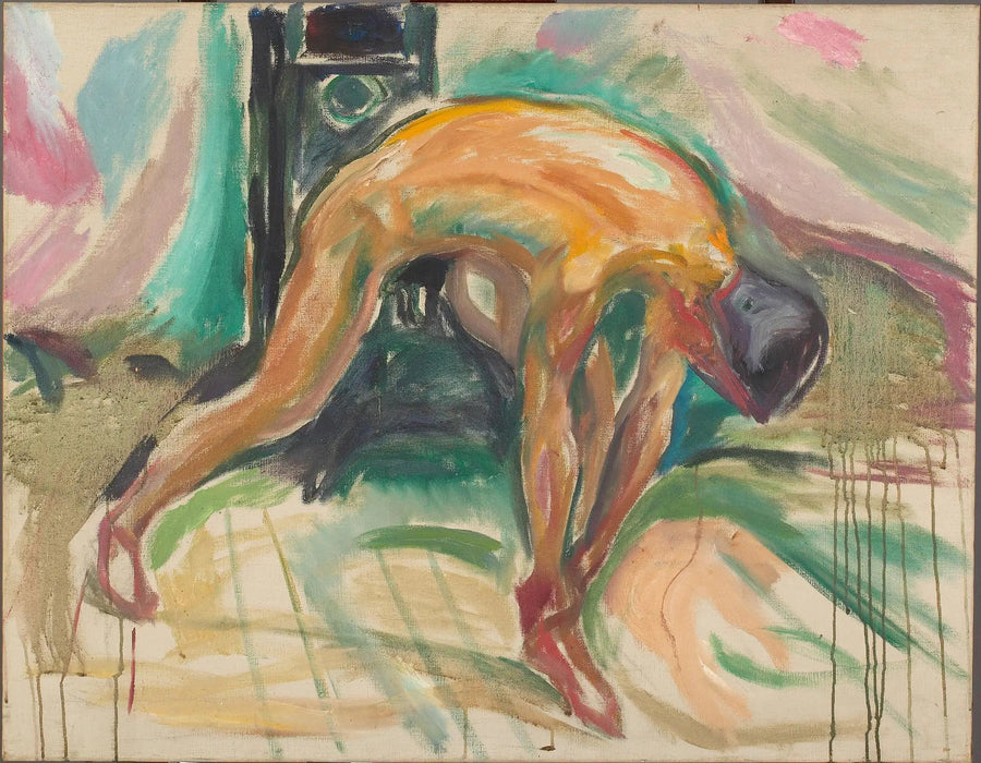 Adam artık bileğini tutmuyor - Edvard Munch