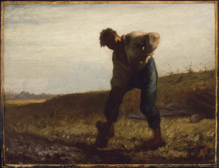 İnsan Toprağı Çeviriyor - Jean-François Millet