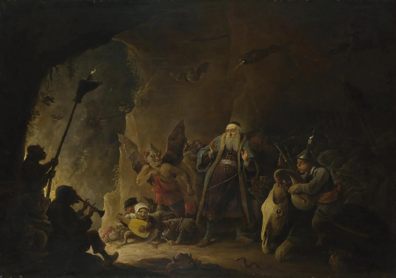 Zengin Adam Cehennemde Sürüş Yapıyor - David Teniers le Jeune
