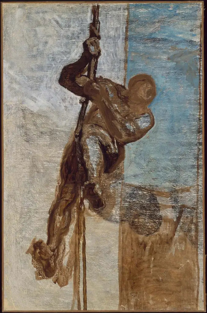 İp üzerindeki adam - Honoré Daumier