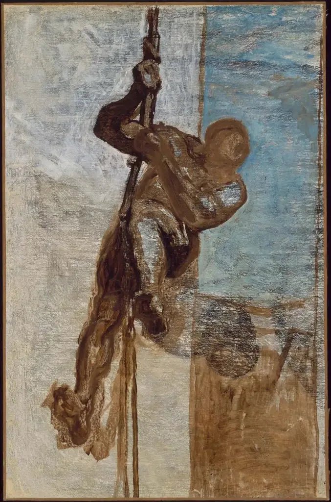 İp üzerindeki adam - Honoré Daumier