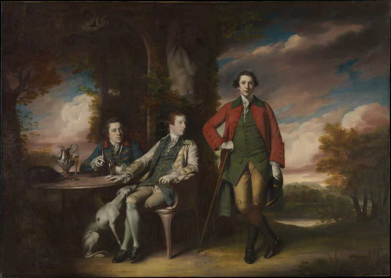 Saygıdeğer Henry Fane (1739–1802) Inigo Jones ve Charles Blair ile - Joshua Reynolds