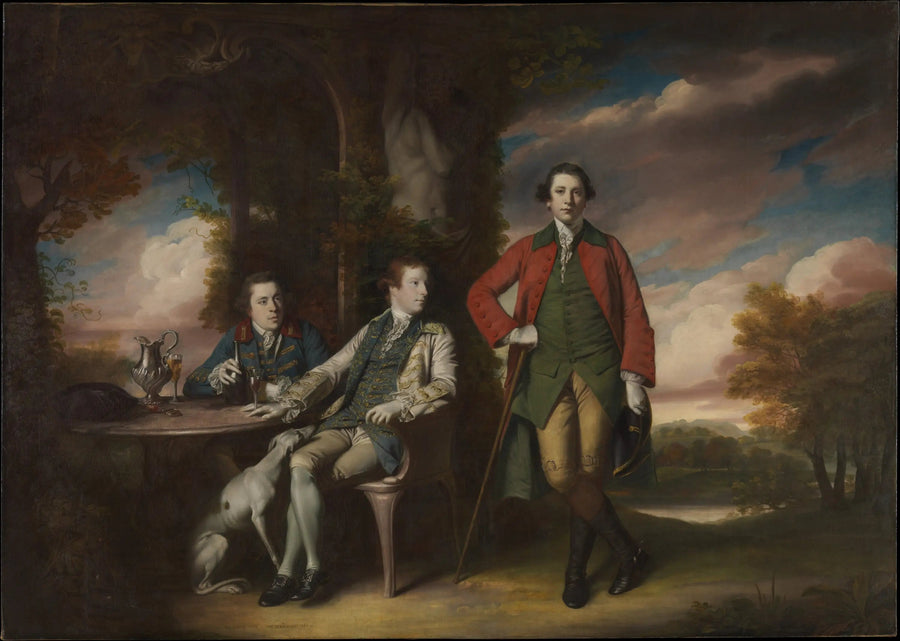 Saygıdeğer Henry Fane (1739–1802) Inigo Jones ve Charles Blair ile - Joshua Reynolds