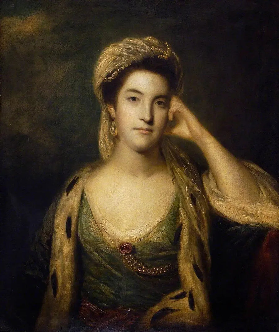Saygıdeğer Bayan John Barrington - Joshua Reynolds