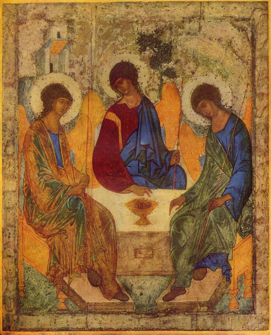 İbrahim'in misafirperverliği - Andreï Roublev