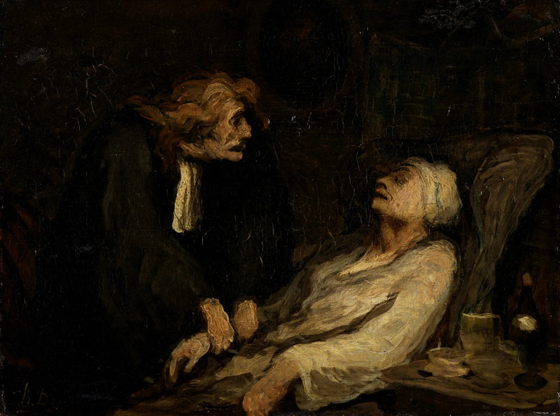 Hipoondriak (Hayali Hasta) - Honoré Daumier