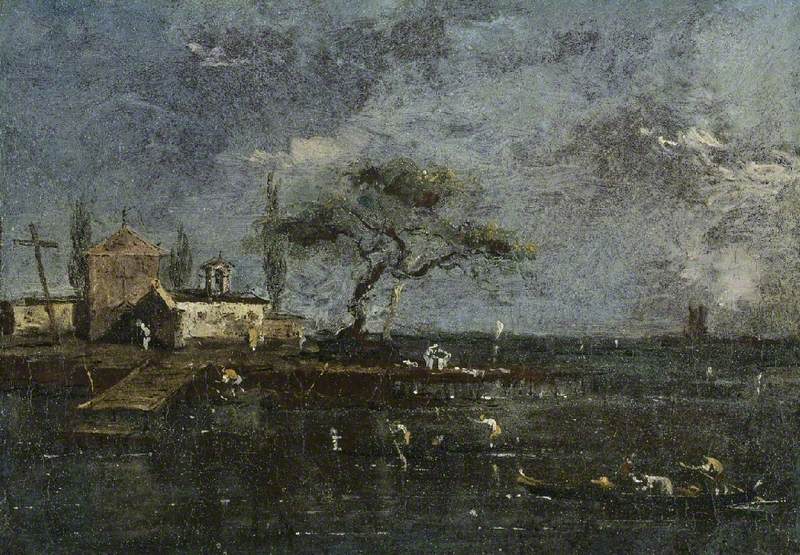 Ancône Adası, Venedik - Francesco Guardi