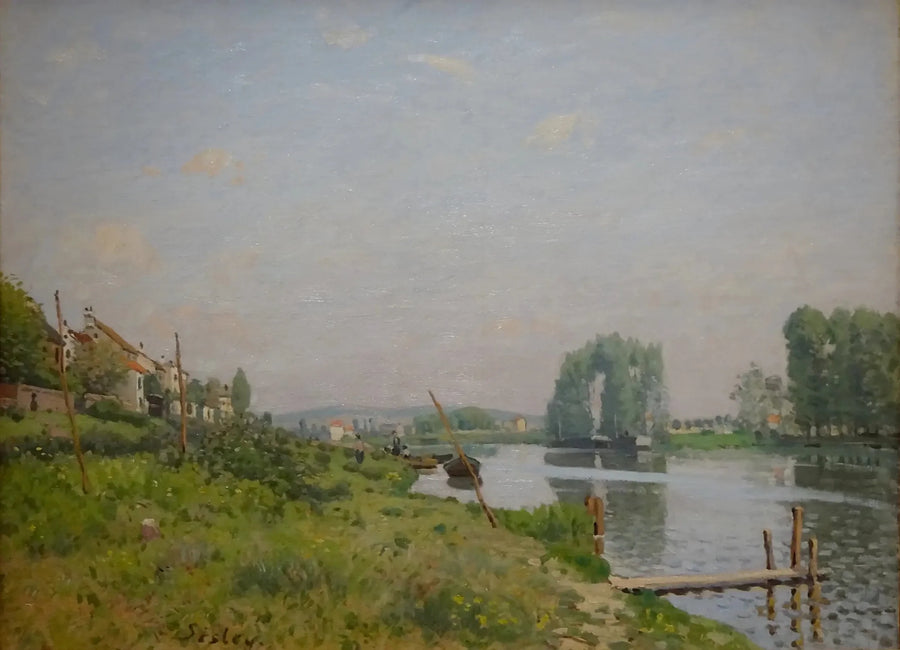 Saint-Denis Adası - Alfred Sisley