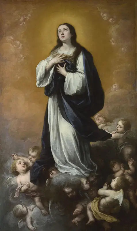 Bakire Meryem'in Mukaddes Doğumu - Bartolomé Esteban Murillo