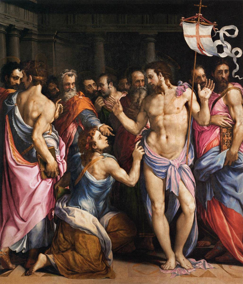 Saint Thomas'ın İnanmaması - Francesco Salviati