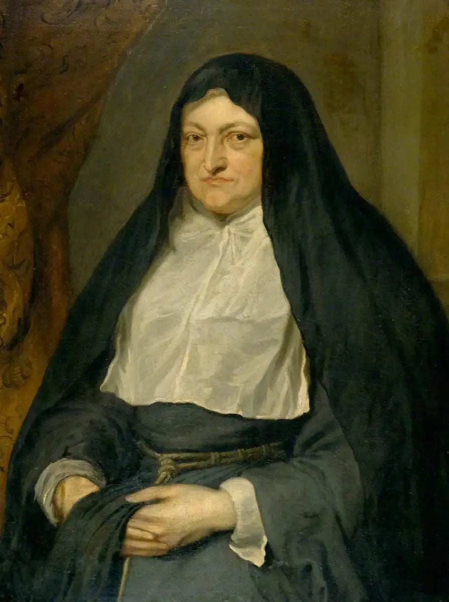 İnfante Isabelle Claire Eugénie (1566–1633), Avusturya arşiduchesi ve Hollanda regentesi - Antoine van Dyck