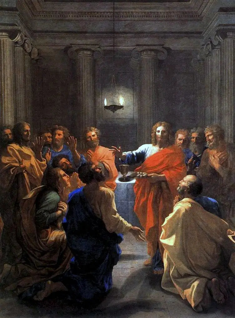 Eucharist Kurumu - Nicolas Poussin