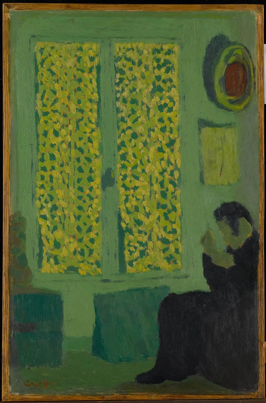 İç Mekan Yeşili - Édouard Vuillard