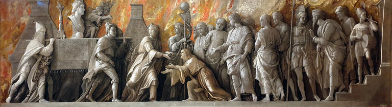 Roma'da Cybele kültünün tanıtımı - Andrea Mantegna