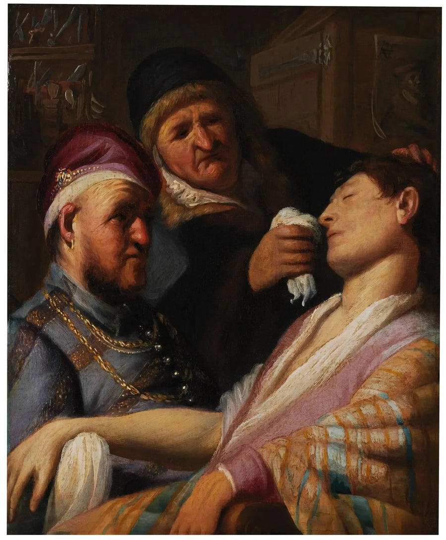 Koku, ya da bilinçsiz hasta - Rembrandt