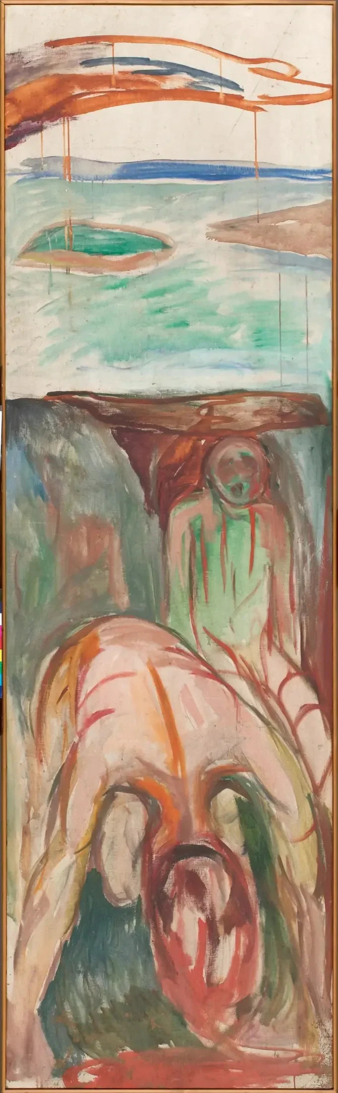 Fırtına: sağ orta kısım - Edvard Munch