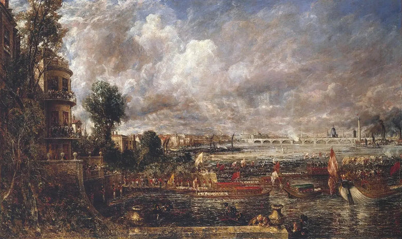 Waterloo Köprüsü'nün Açılışı - John Constable