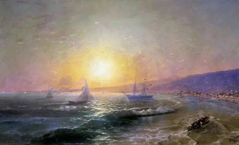 Şafakta Körfez. - Ivan Aïvazovski