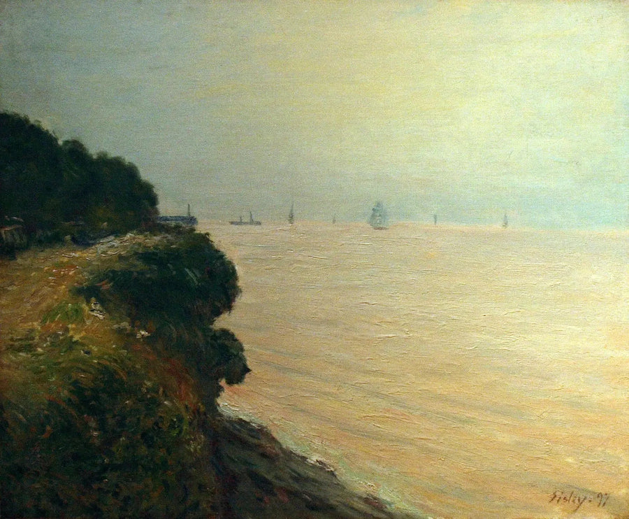 Langland Koyu - Alfred Sisley