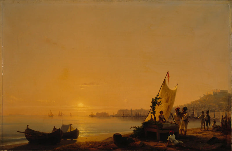 Napoli Körfezi - Ivan Aïvazovski
