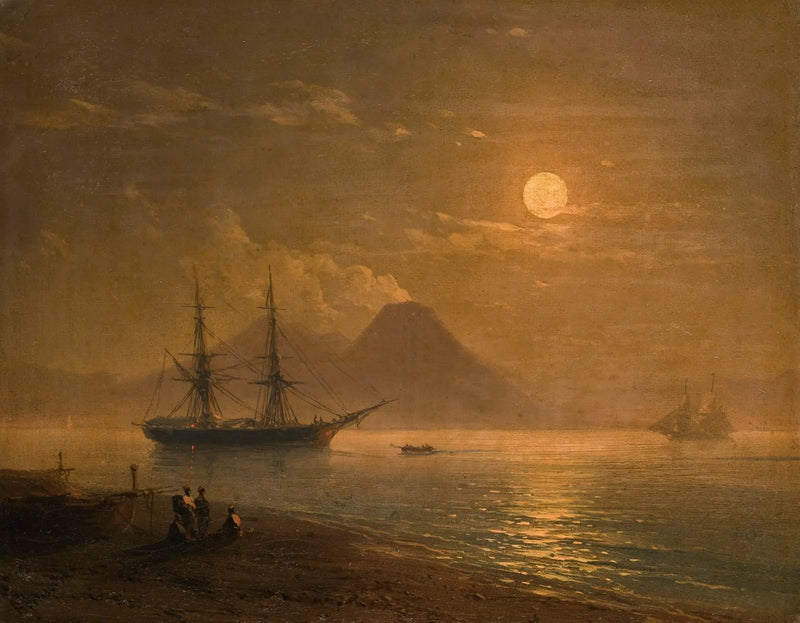 Napoli Körfezi. - Ivan Aïvazovski