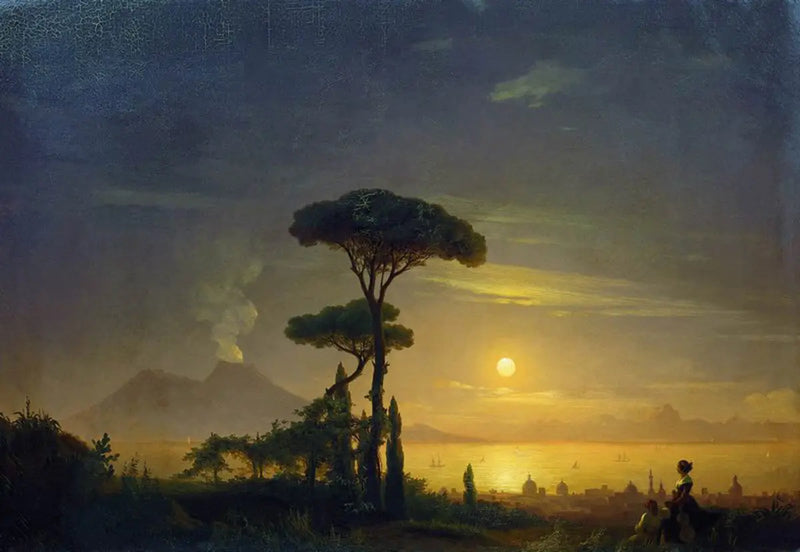 Napoli Körfezi - Ivan Aïvazovski