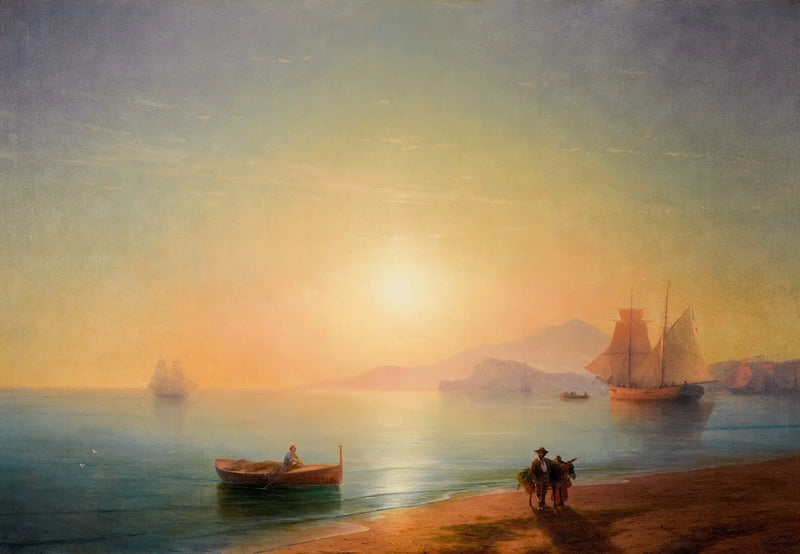 Napoli Körfezi - Ivan Aïvazovski