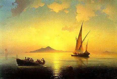 Napoli Körfezi - Ivan Aïvazovski
