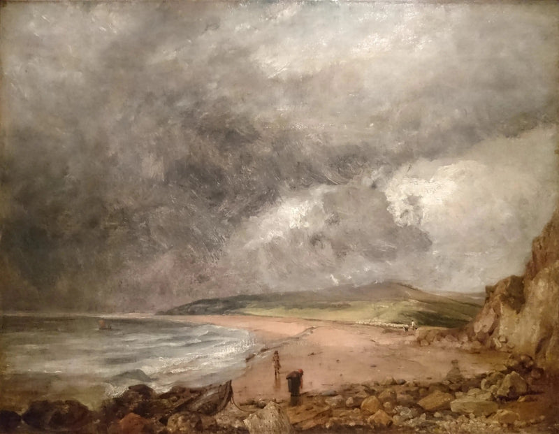 Weymouth Körfezi Fırtına Yaklaşırken - John Constable