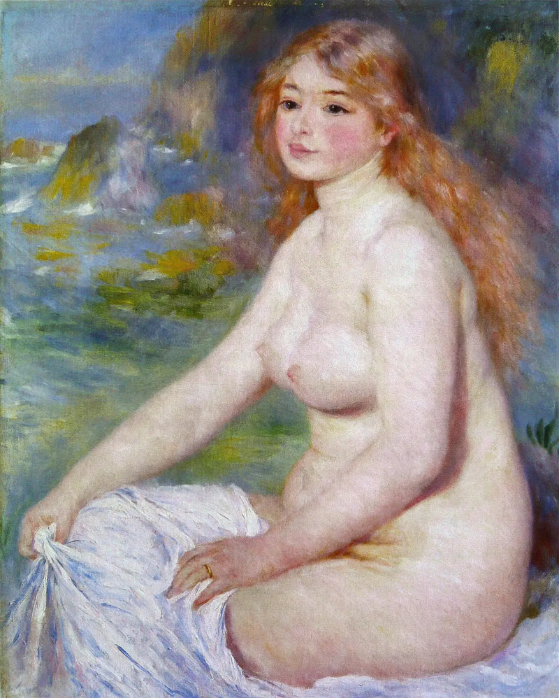 Sarışın Yüzücü - Pierre-Auguste Renoir
