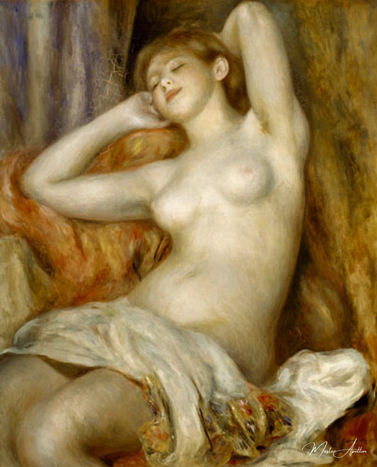 La baigneuse endormie (la Dormeuse) - Pierre-Auguste Renoir - Reproductions de tableaux et peintures haut de gamme