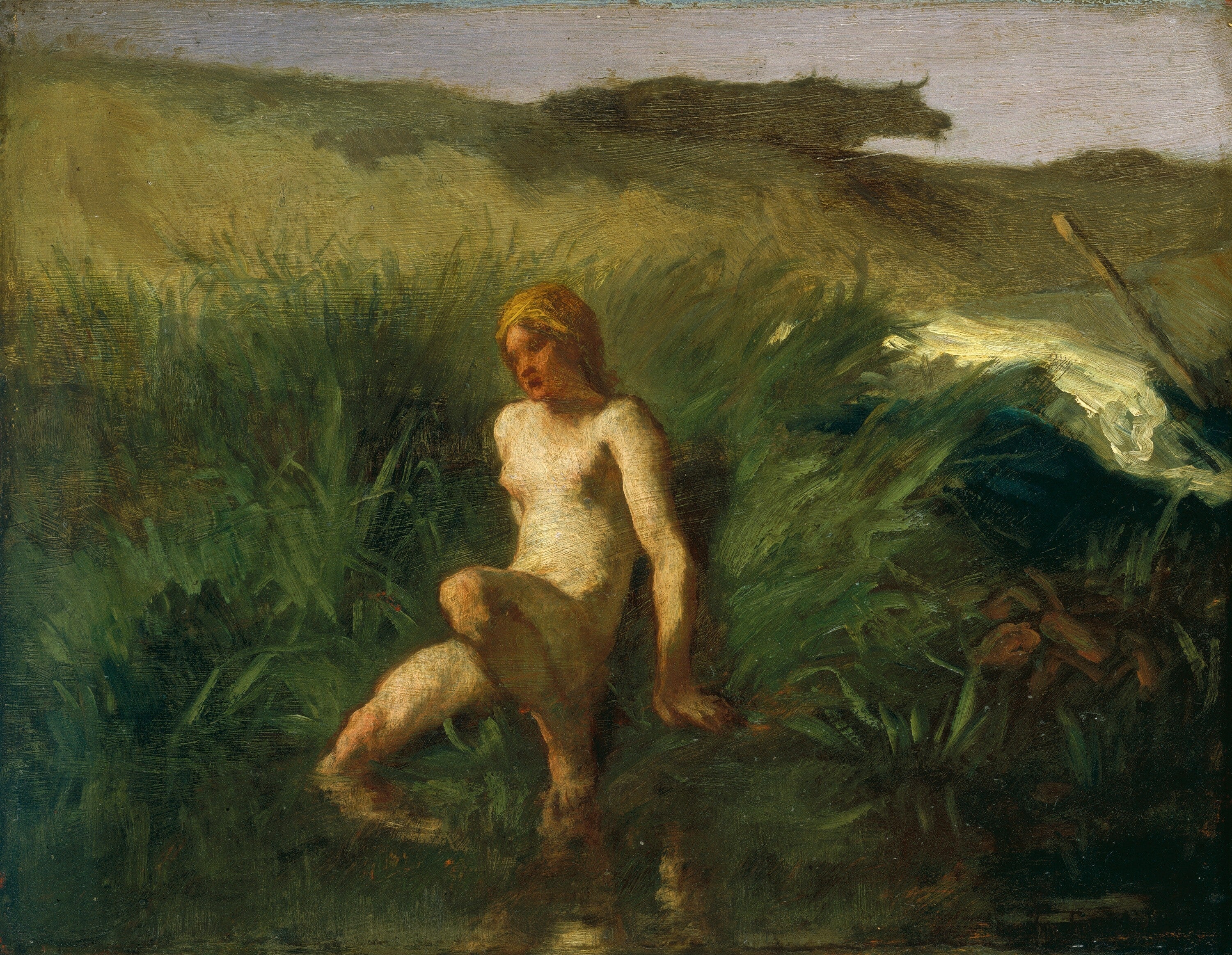 La Baigneuse - Jean-François Millet