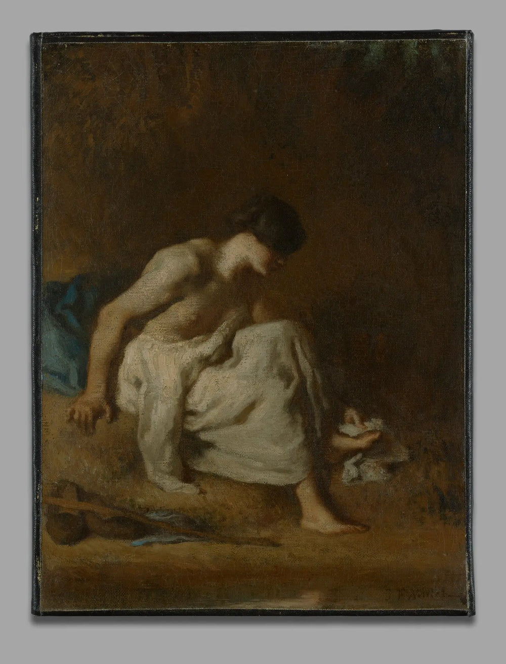 La Baigneuse - Jean-François Millet - Alpha Reproduction