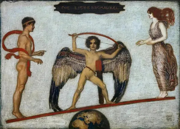 Aşk Salıncağı - Franz Von Stuck