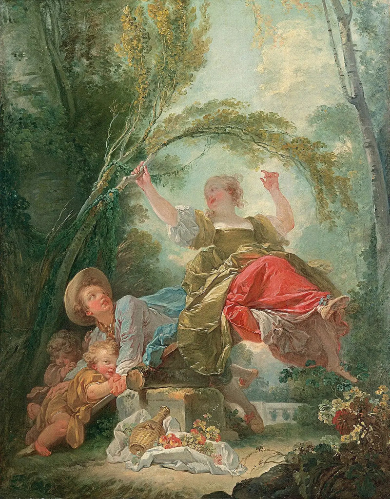 salıncak - Jean-Honoré Fragonard