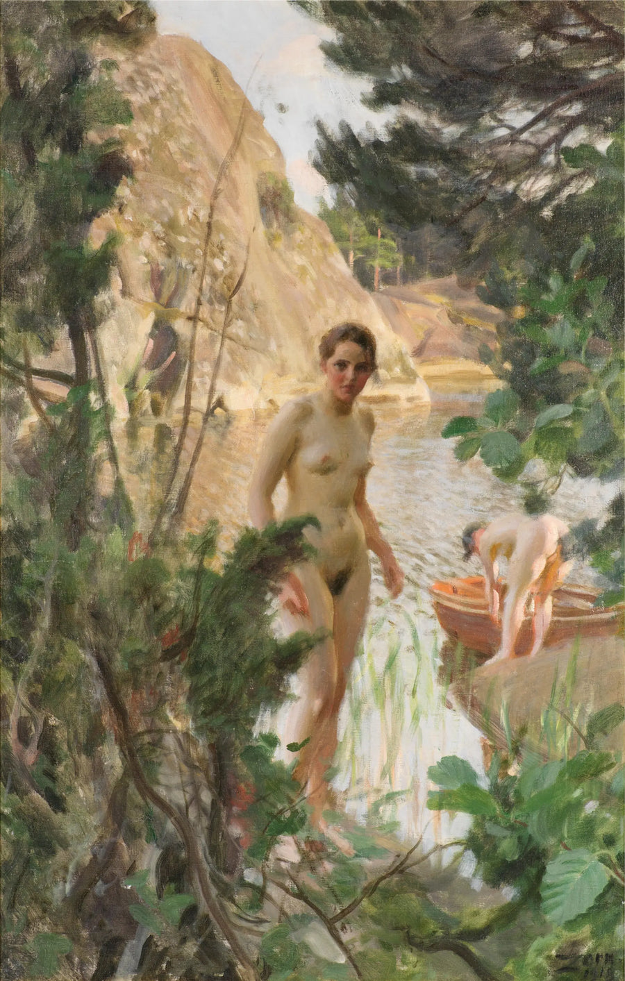 La Barque - Anders Zorn