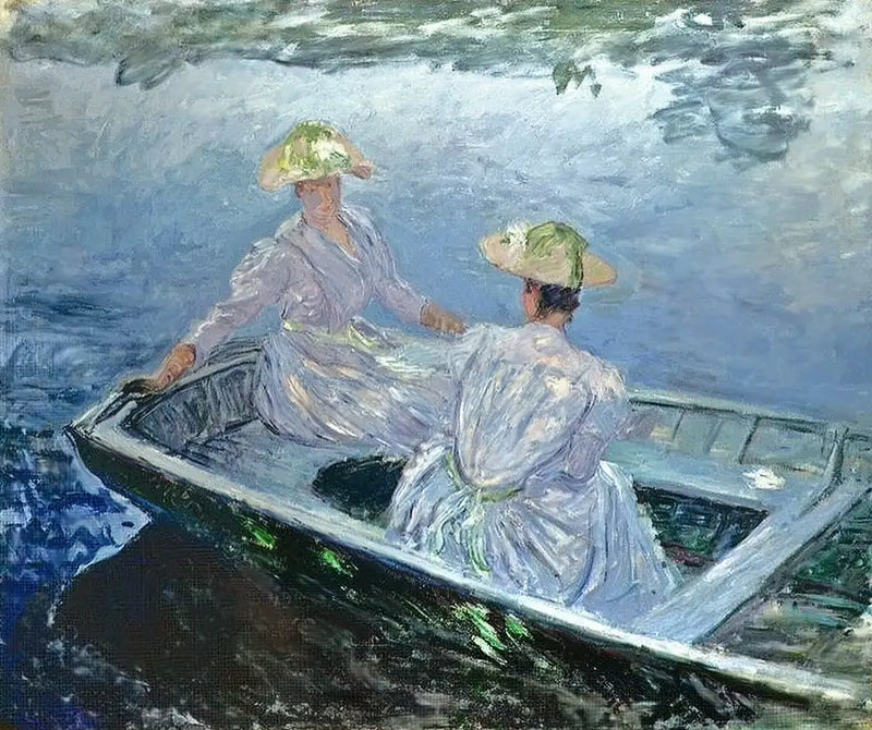 Mavi Kayık - Claude Monet