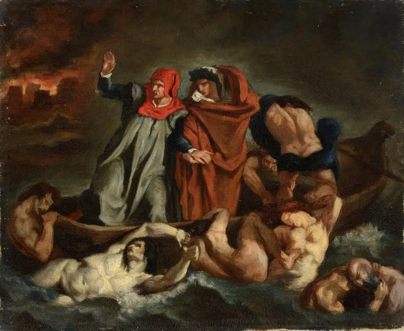 Dante'nin Kayığı - Édouard Manet